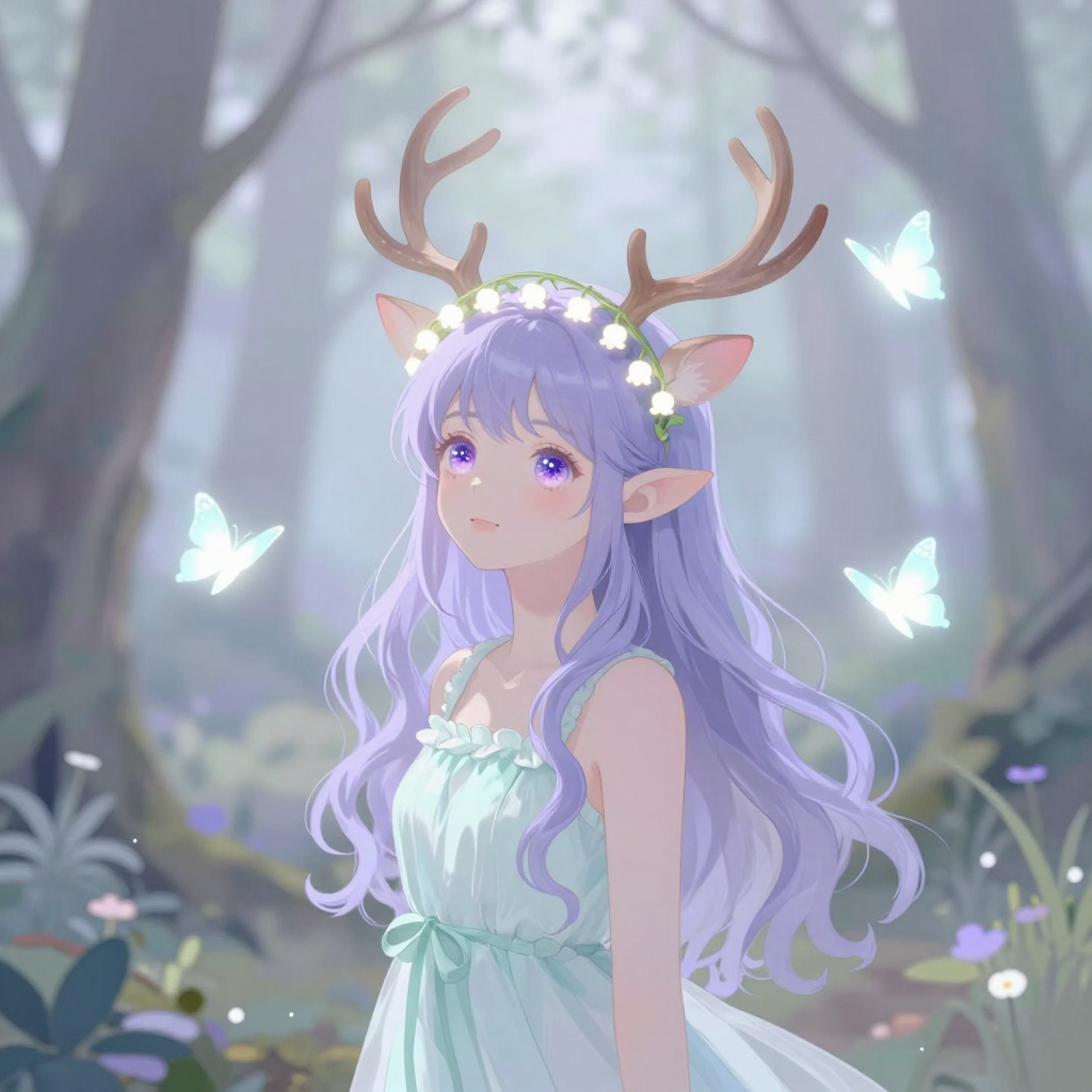 森林精灵少女