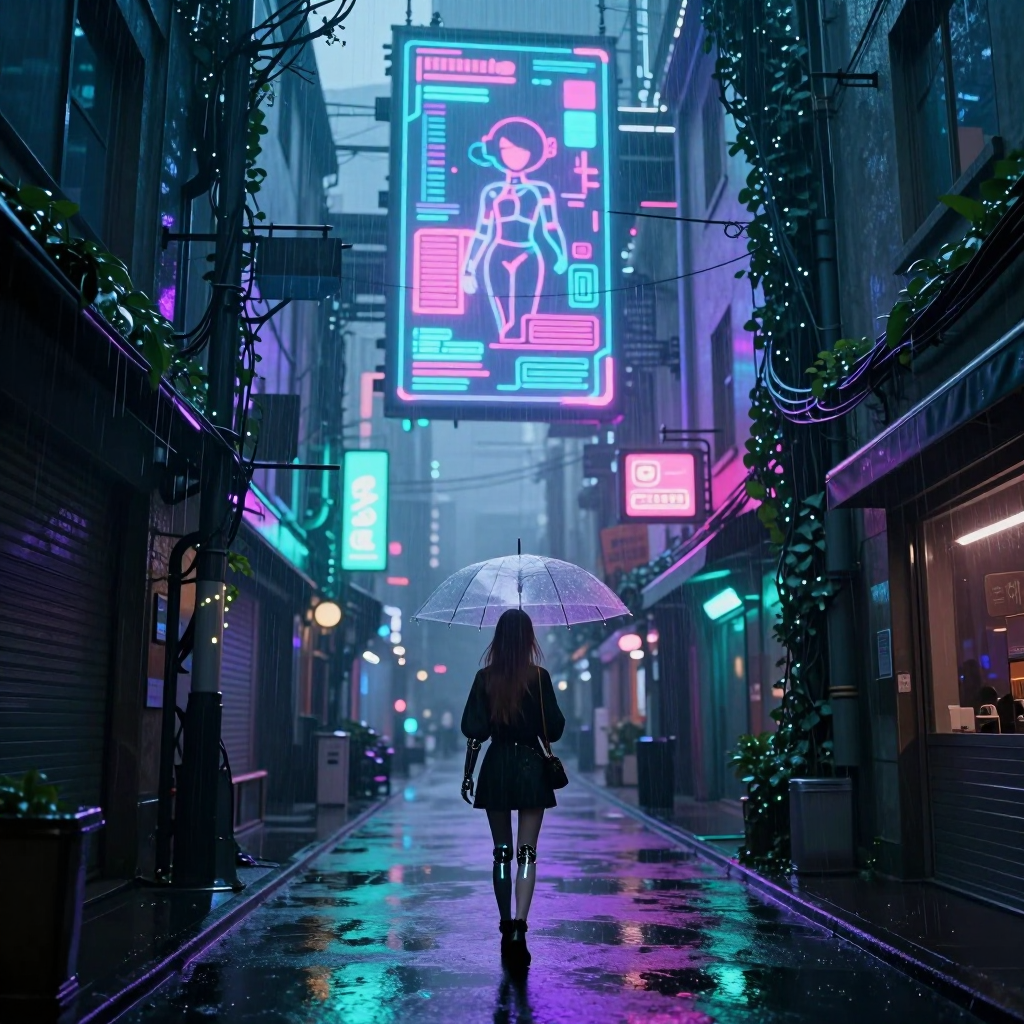 赛博朋克梦境街区