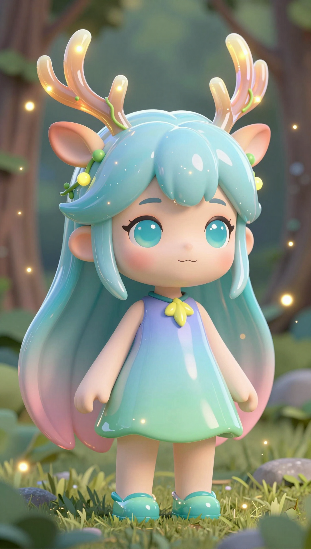 3D卡通精灵少女